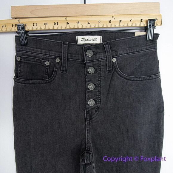 NEW Madewell Petite Cali Demi-Boot Jeans in Bellspring Wash, 26P - Picture 4 of 15